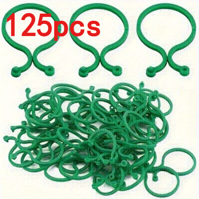 Tie Bar Clip - 125Pcs Garden Plant Support Kit Vine