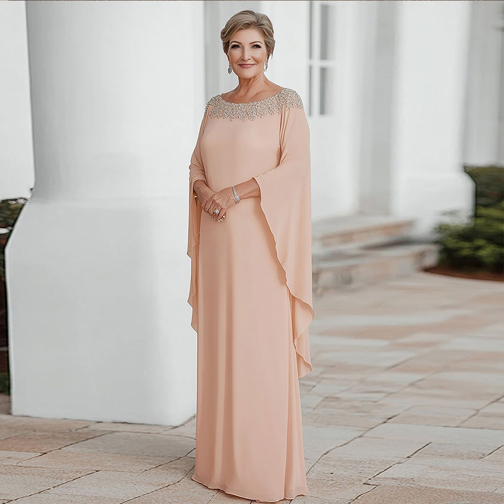 Men'S Formal Wear For Wedding Guest - Long Mother of Bride Dress for
