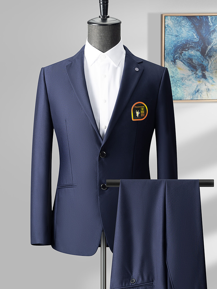 Korean Men Formal Wear - Slim Fit Men's Suit Set Korean