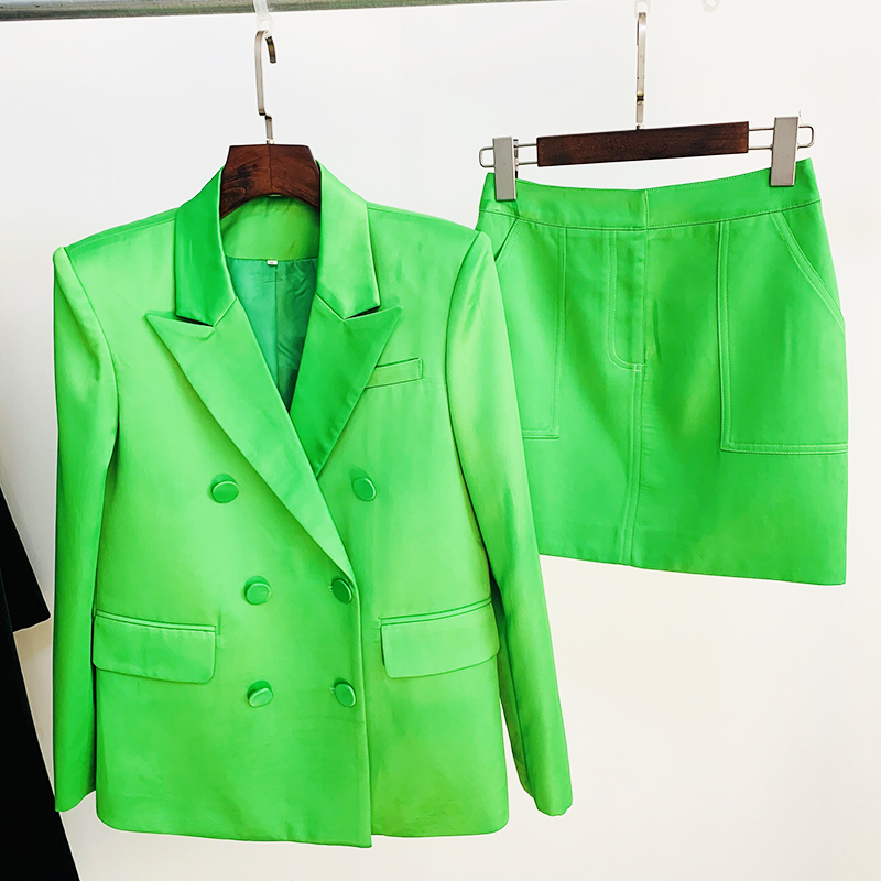 Double Breasted Blazer - HIGH STREET Newest 2026 S/S Designer