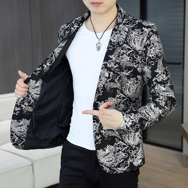 Korean Men Formal Wear - Blazer Outdoor Men's Cycling Fashion Business