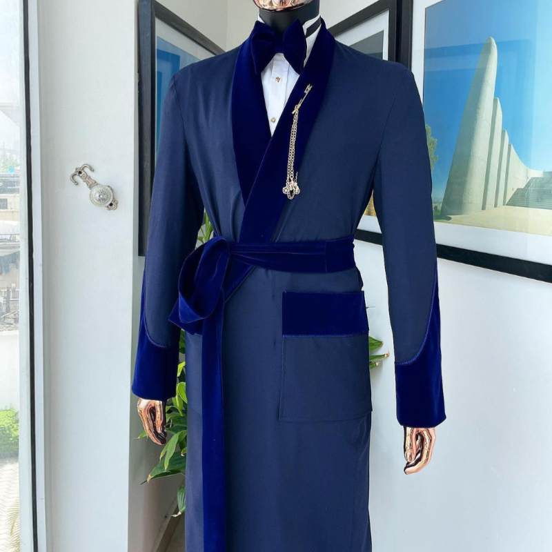 Men'S Formal Wear - Tailor Made Royal Blue Men Suit