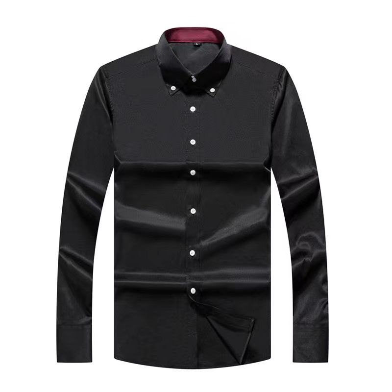 Dress Shirt for Men Button-dow - Korean Men Formal Wear recension och pris