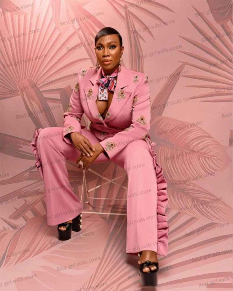 Pink Wedding Women Suit Set Bl - Men'S Formal Wear For Wedding Guest recension och pris