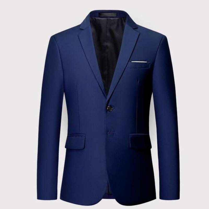 Men White Formal Jackets Two B - Korean Men Formal Wear recension och pris