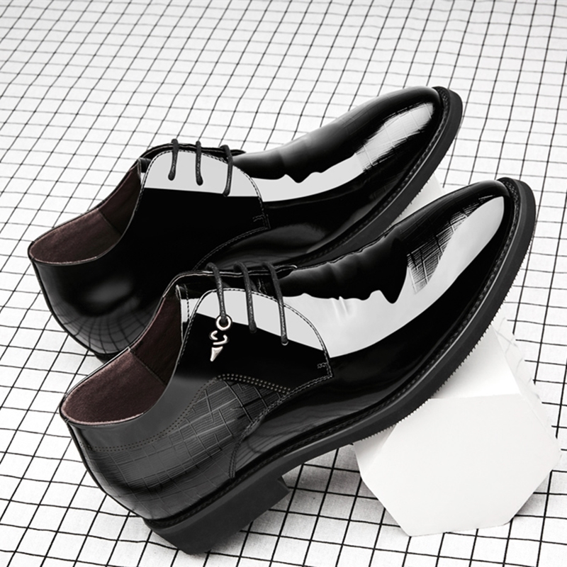 3/6/8 Cm Elevator Shoes Men Dr - Men'S Formal Wear Accessories recension och pris