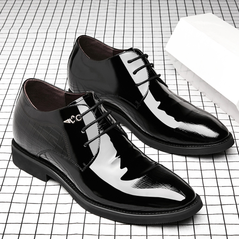 3/6/8 Cm Elevator Shoes Men Dr - Men'S Formal Wear Accessories recension och pris