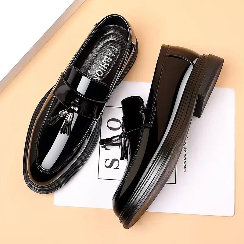 Black Social Shoe for Men Casu - Men'S Formal Wear Accessories recension och pris