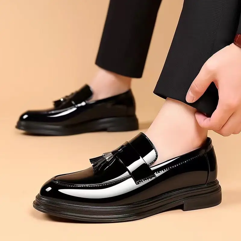 Black Social Shoe for Men Casu - Men'S Formal Wear Accessories recension och pris