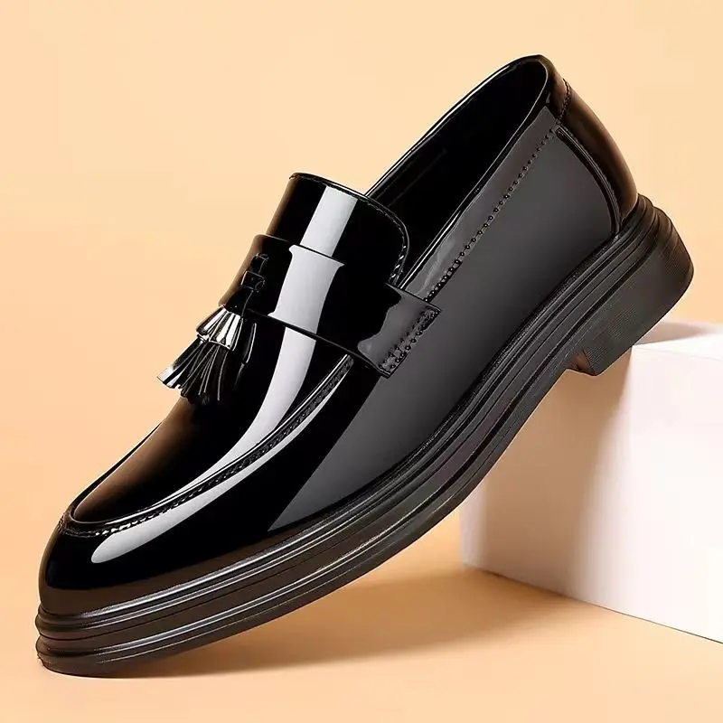 Black Social Shoe for Men Casu - Men'S Formal Wear Accessories recension och pris