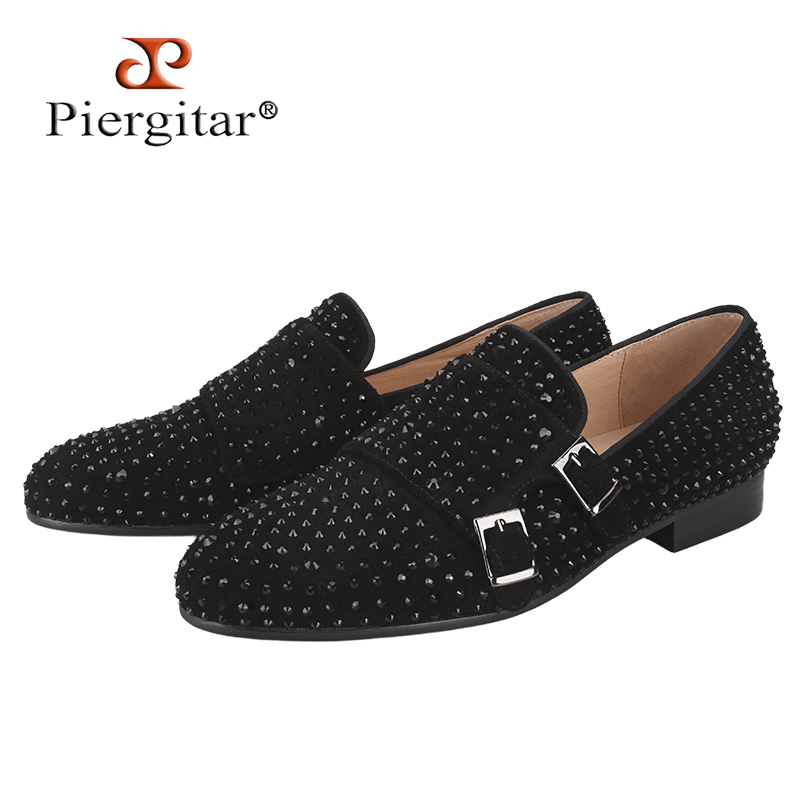 Piergitar New Black Suede Men  - Men'S Formal Wear recension och pris