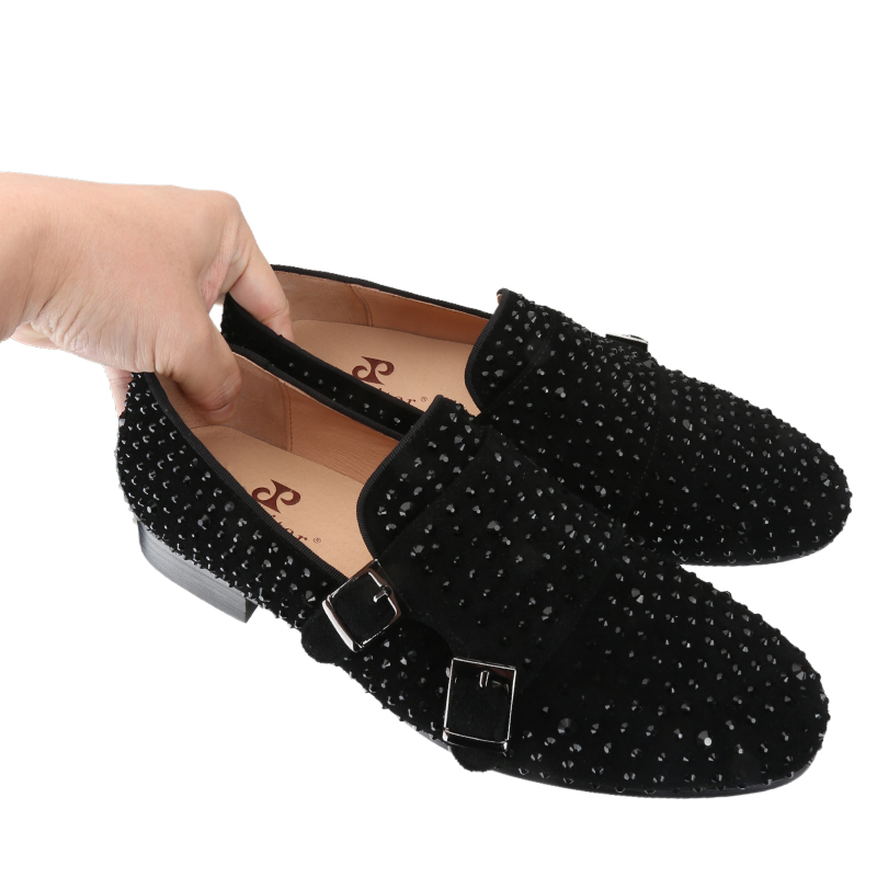 Piergitar New Black Suede Men  - Men'S Formal Wear recension och pris