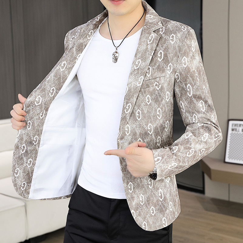 2026 Blazer Autumn/Winter Men' - Korean Men Formal Wear recension och pris