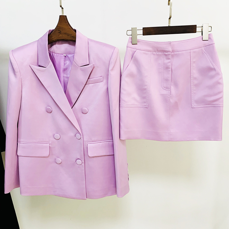 HIGH STREET Newest 2026 S/S De - Double Breasted Blazer recension och pris