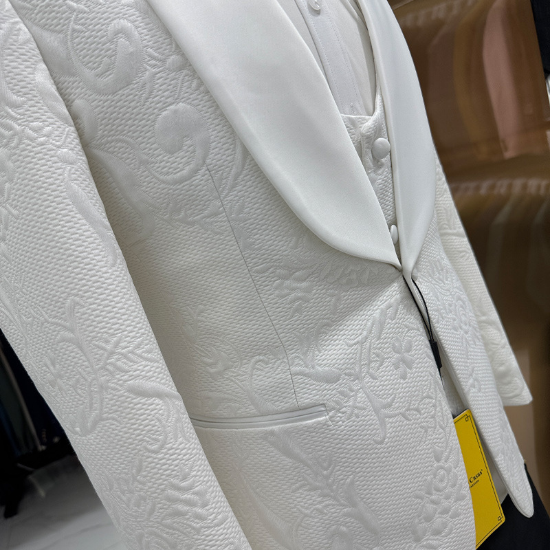 Men Wedding Suit White 3 Piece - Men Formal Wear Pants recension och pris