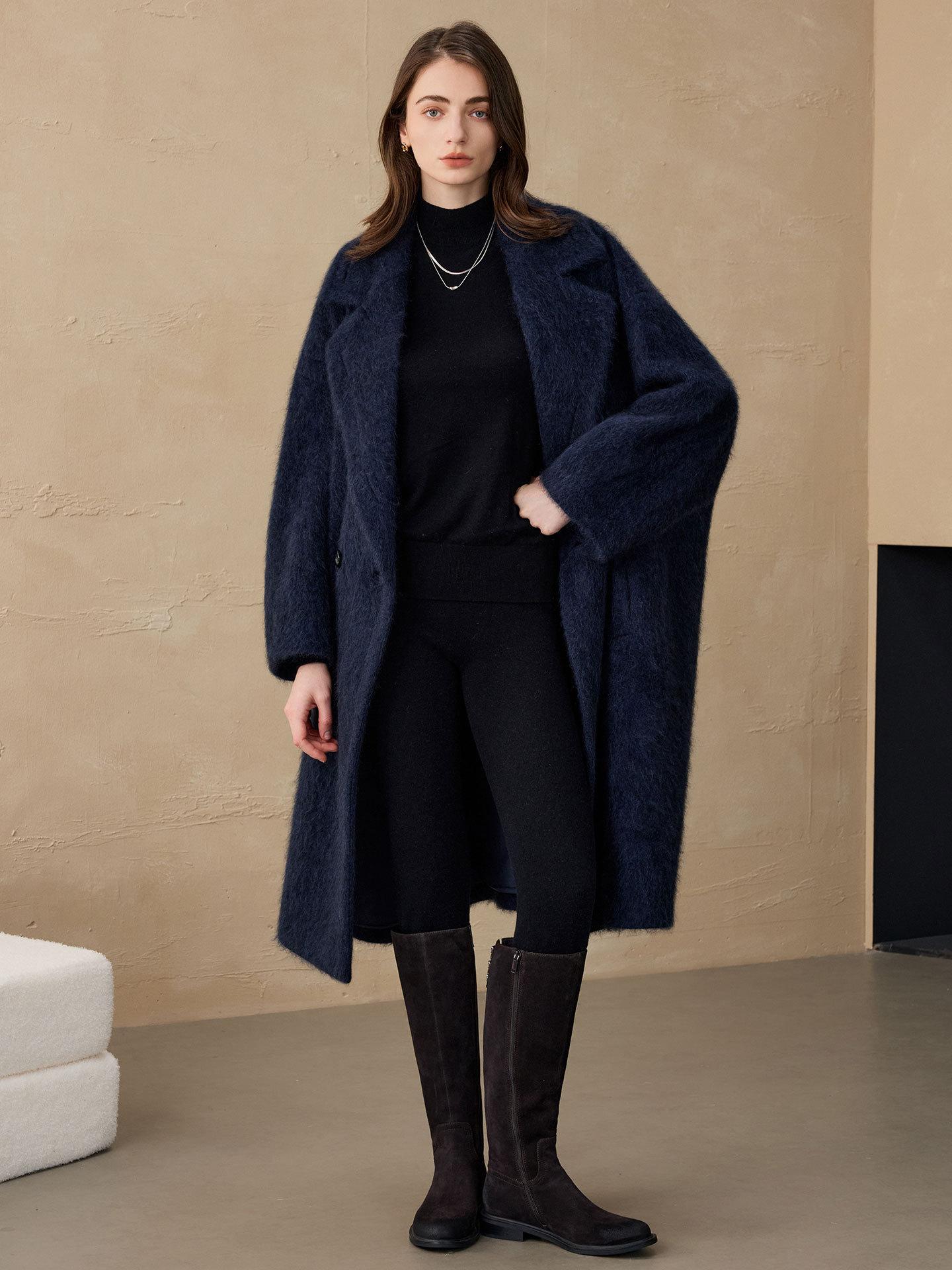 Allingentle Women's Blazer Woo - Wool Suit Jacket recension och pris