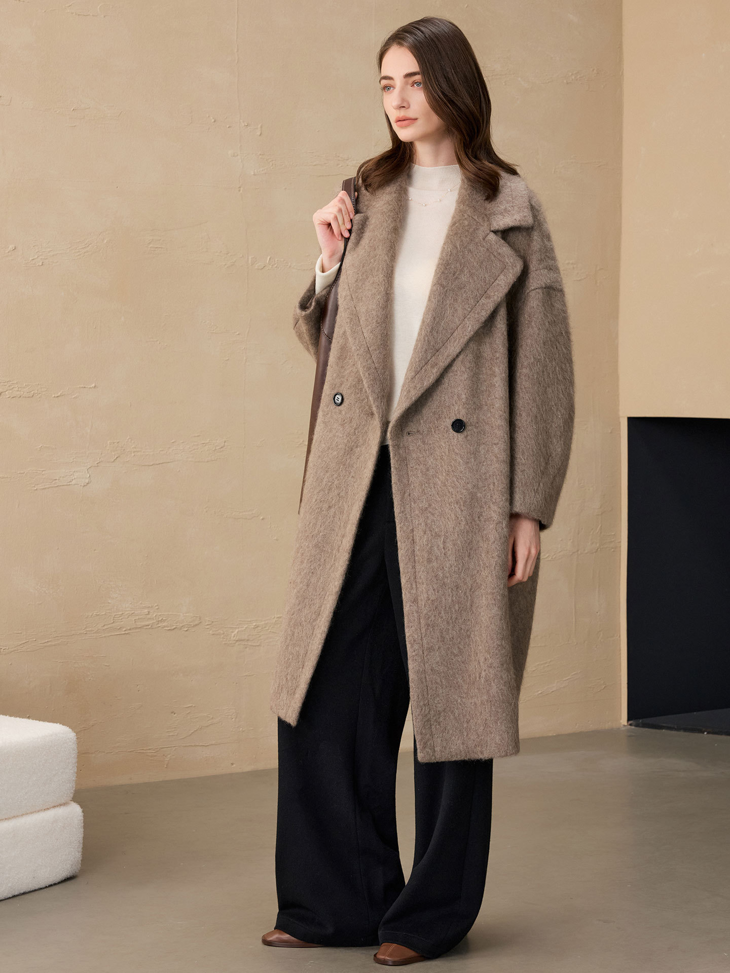 Allingentle Women's Blazer Woo - Wool Suit Jacket recension och pris