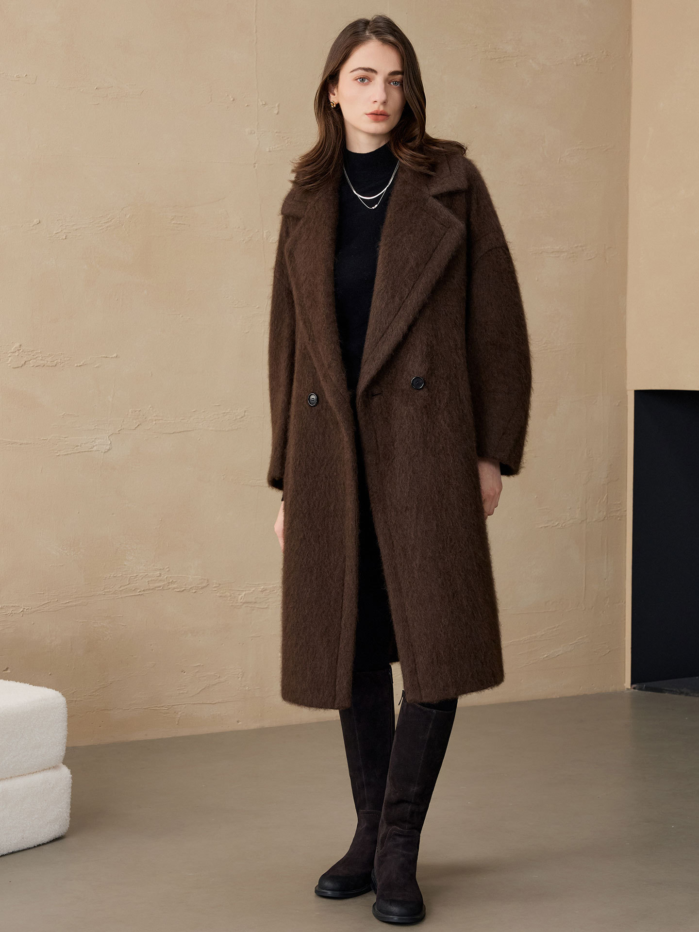 Allingentle Women's Blazer Woo - Wool Suit Jacket recension och pris