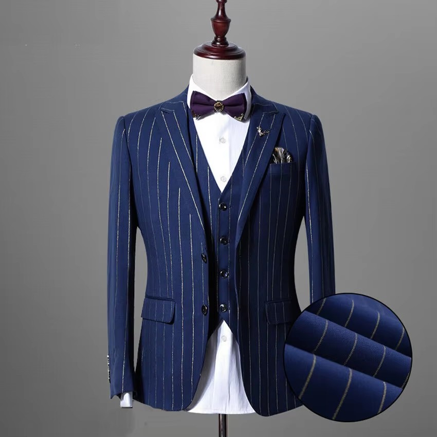 Auriparus flaviceps Gold Strip - Wool Suit Jacket recension och pris