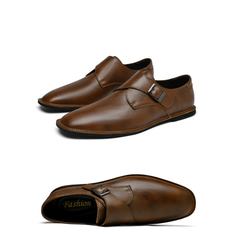 Retro Men's Business Derby Sho - Men Formal Wear Photoshoot recension och pris