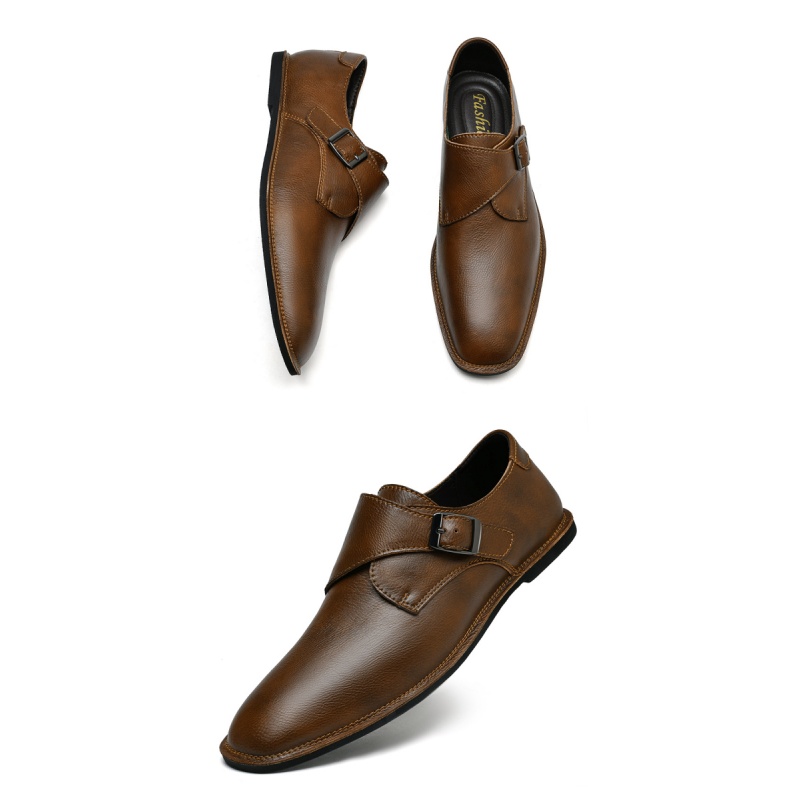 Retro Men's Business Derby Sho - Men Formal Wear Photoshoot recension och pris