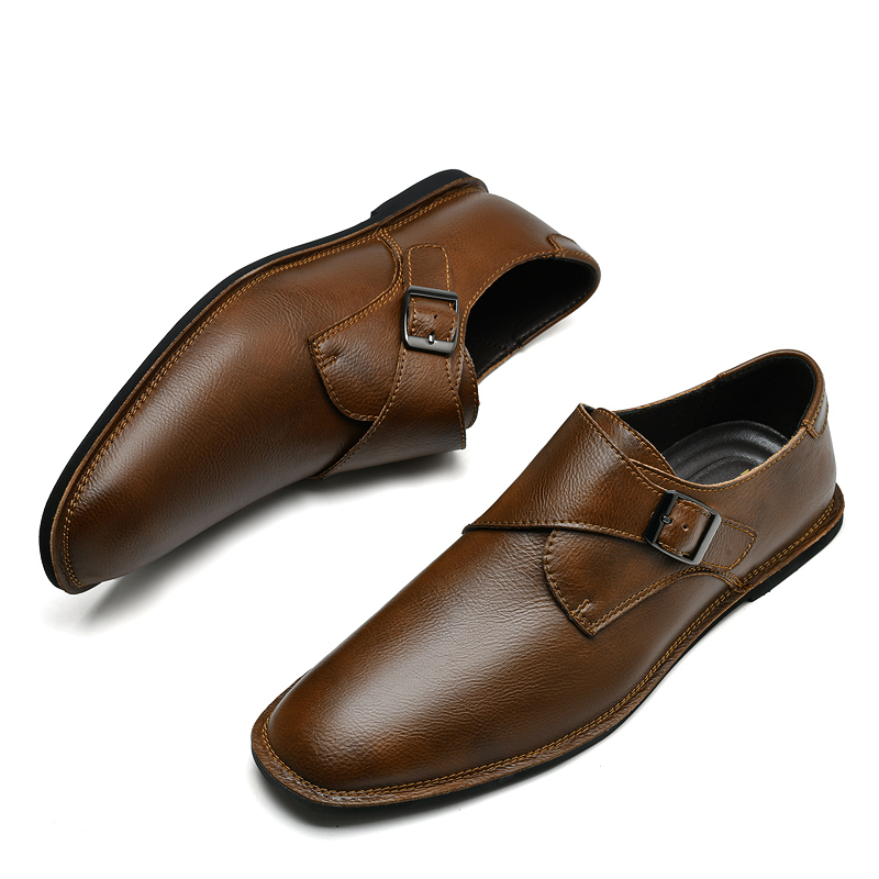 Retro Men's Business Derby Sho - Men Formal Wear Photoshoot recension och pris