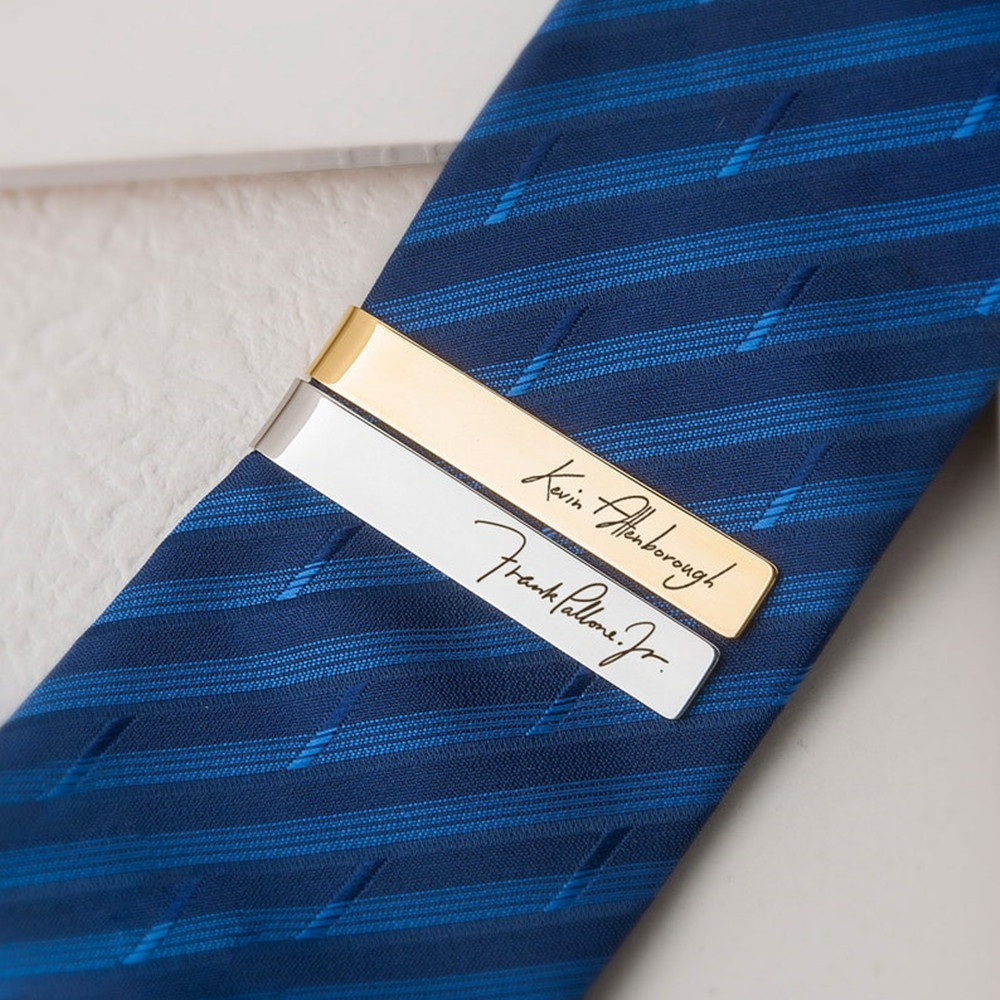 Personalized Name Tie Clips Me - Tie Bar Clip recension och pris