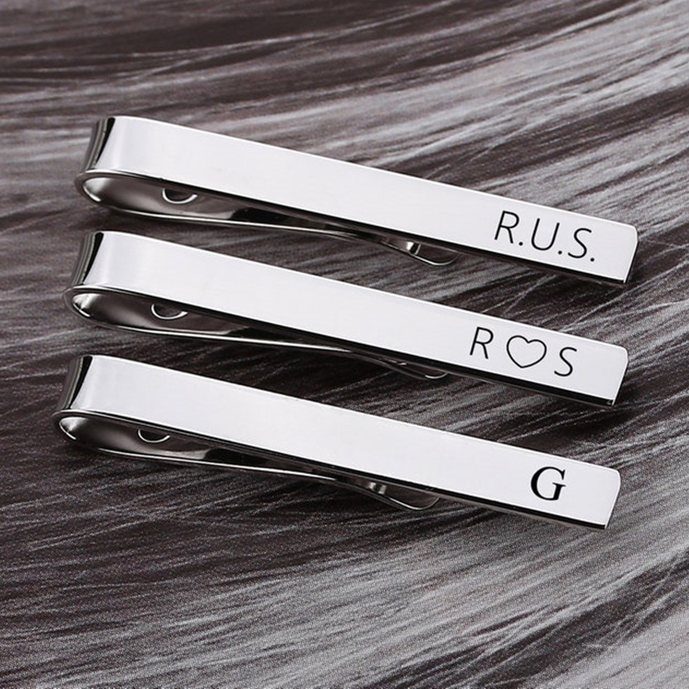 Personalized Name Tie Clips Me - Tie Bar Clip recension och pris