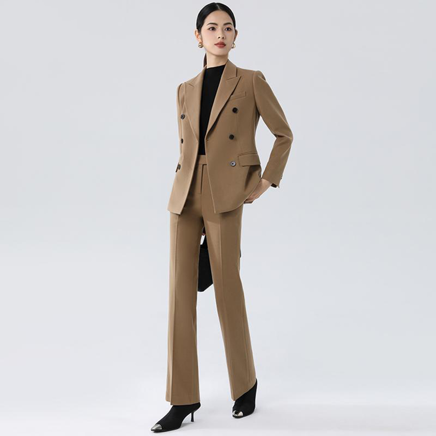 Allingentle Purple Women's Sui - Double Breasted Blazer recension och pris