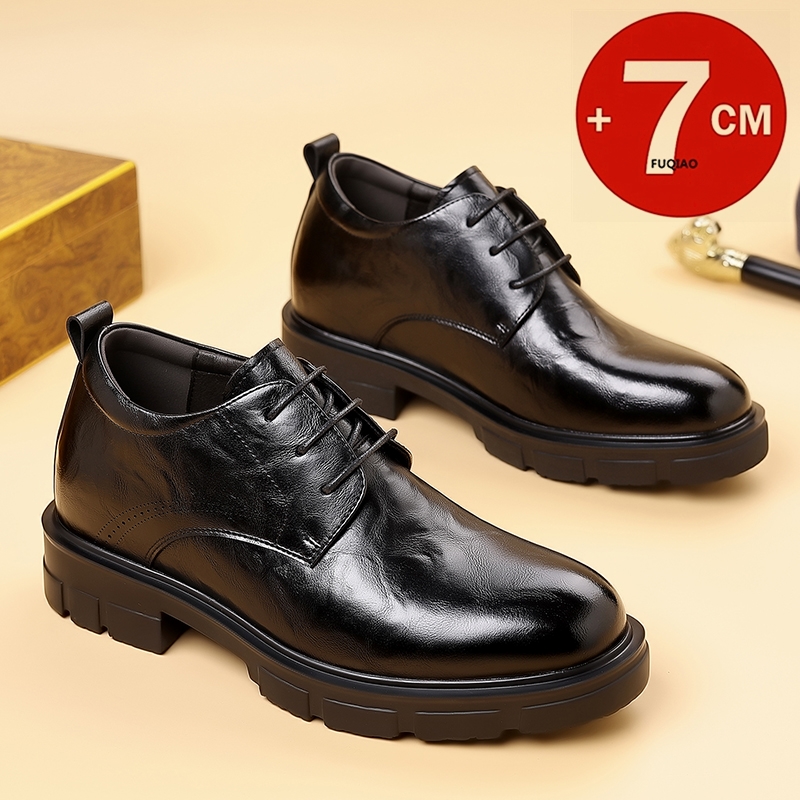 Men 7CM Elevator Business Shoe - Formal Men Daily Wear Slippers recension och pris