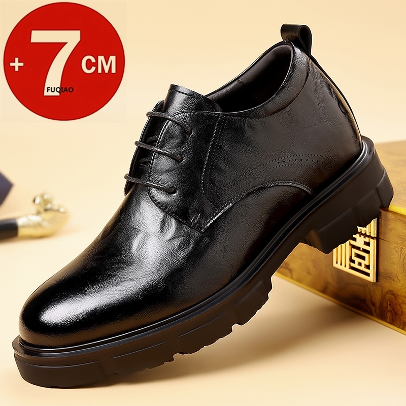 Men 7CM Elevator Business Shoe - Formal Men Daily Wear Slippers recension och pris