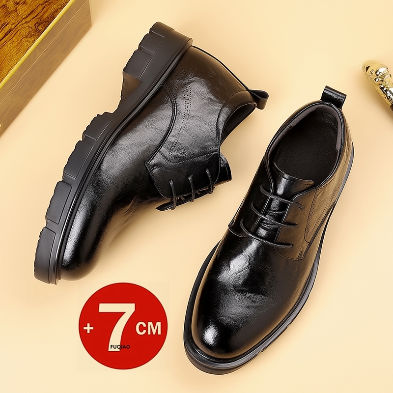 Men 7CM Elevator Business Shoe - Formal Men Daily Wear Slippers recension och pris