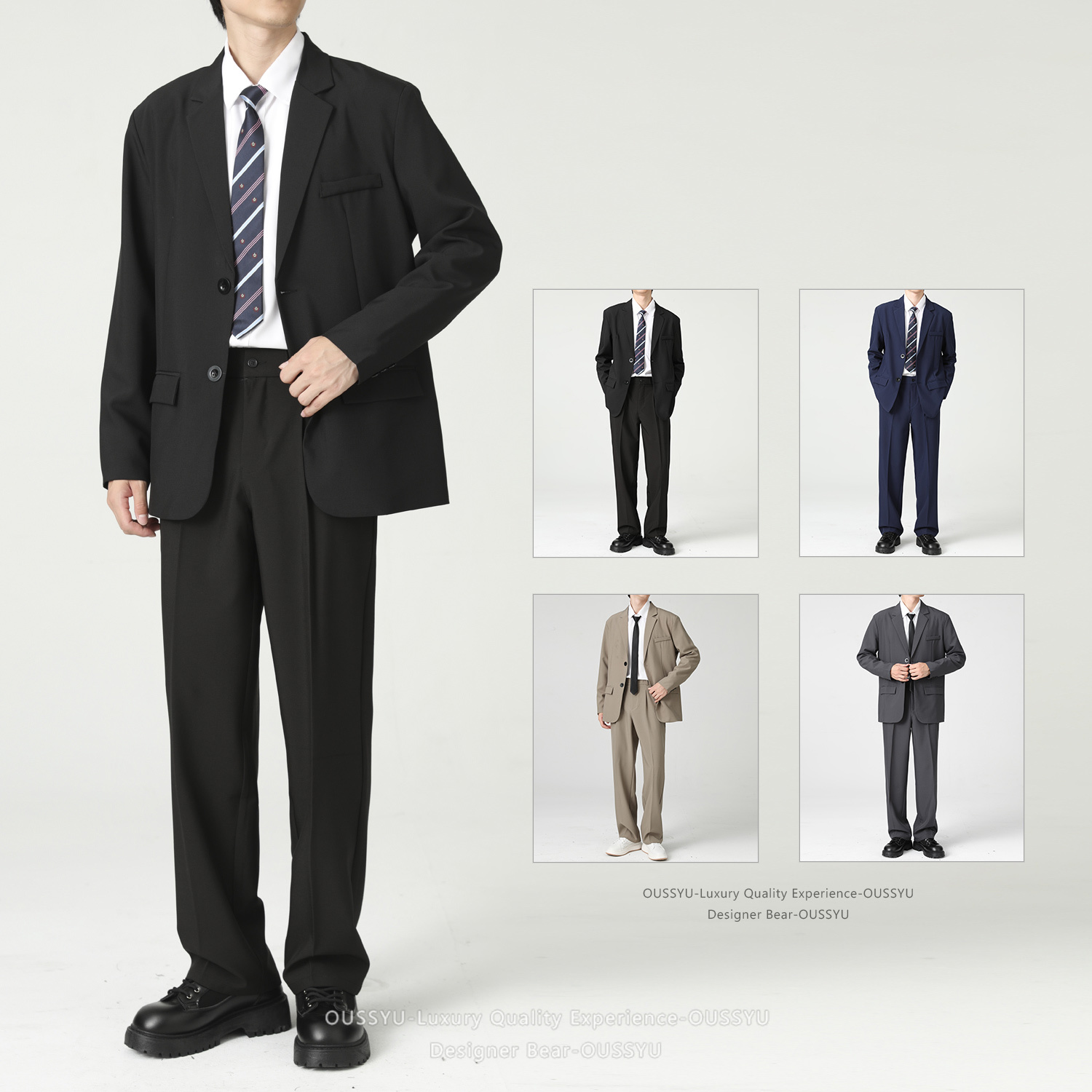 High Quality 2-piece Set Blaze - Korean Men Formal Wear recension och pris