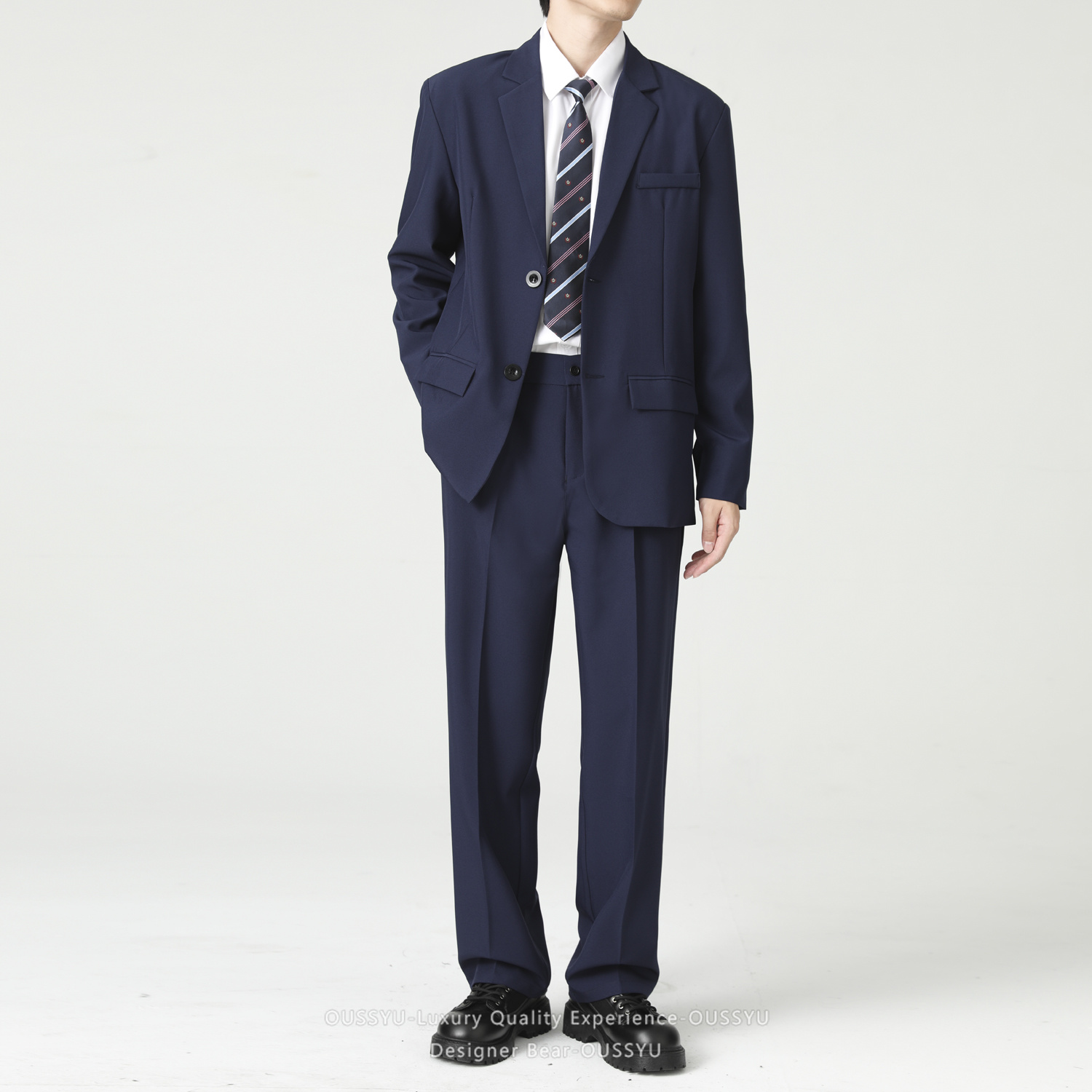 High Quality 2-piece Set Blaze - Korean Men Formal Wear recension och pris