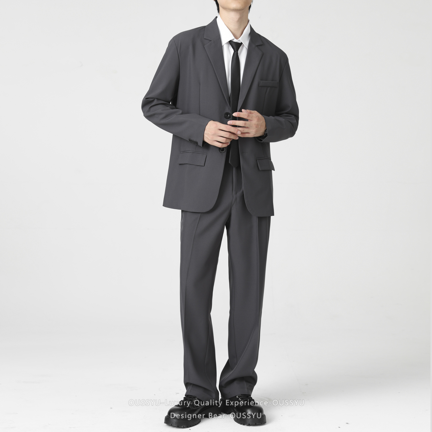 High Quality 2-piece Set Blaze - Korean Men Formal Wear recension och pris