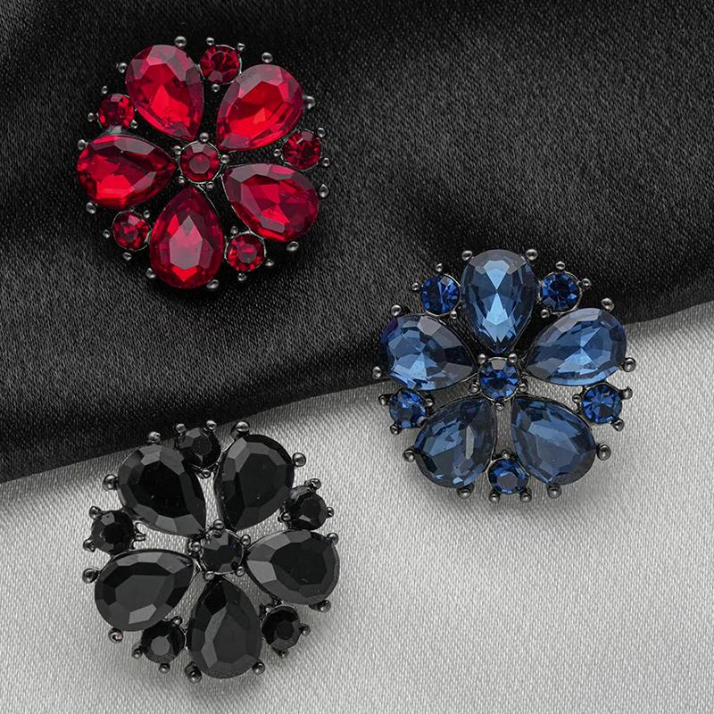 New 3Pcs 15/21/25mm Flower Rhi - Wool Suit Jacket recension och pris