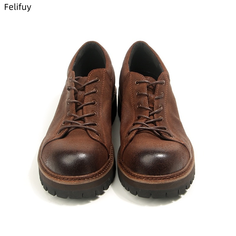 Retro Cowhide Mens Casual Busi - Men'S Formal Wear recension och pris