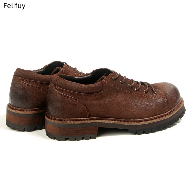 Retro Cowhide Mens Casual Busi - Men'S Formal Wear recension och pris