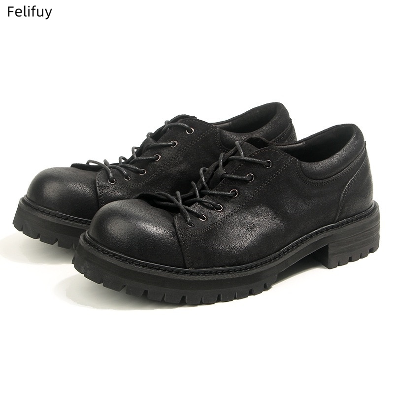 Retro Cowhide Mens Casual Busi - Men'S Formal Wear recension och pris