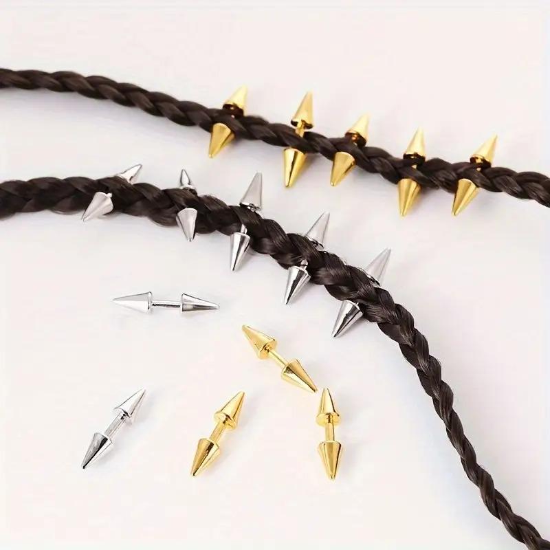 5pcs Set Spiked Hair Clips Pun - Tie Bar Clip recension och pris