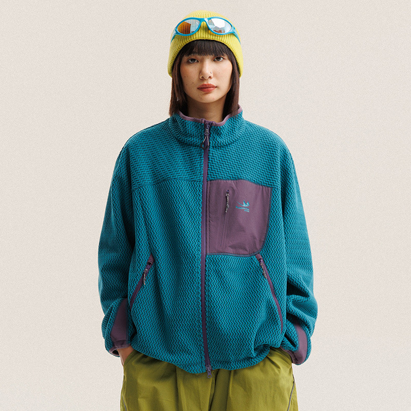 Autumn Winter Polar Fleece Wav - Wool Suit Jacket recension och pris