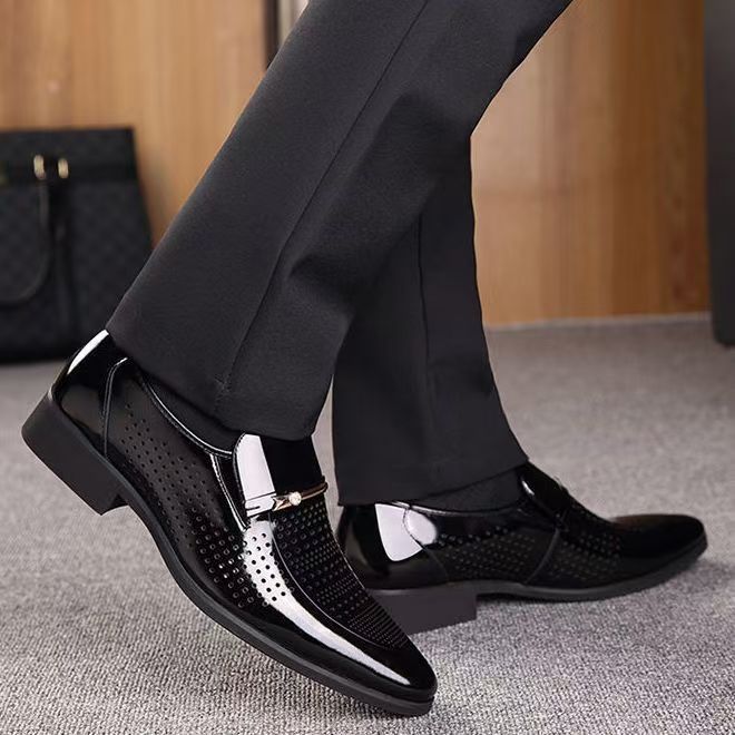 Summer New Leather Shoes Men's - Formal Men Office Wear Sandals recension och pris