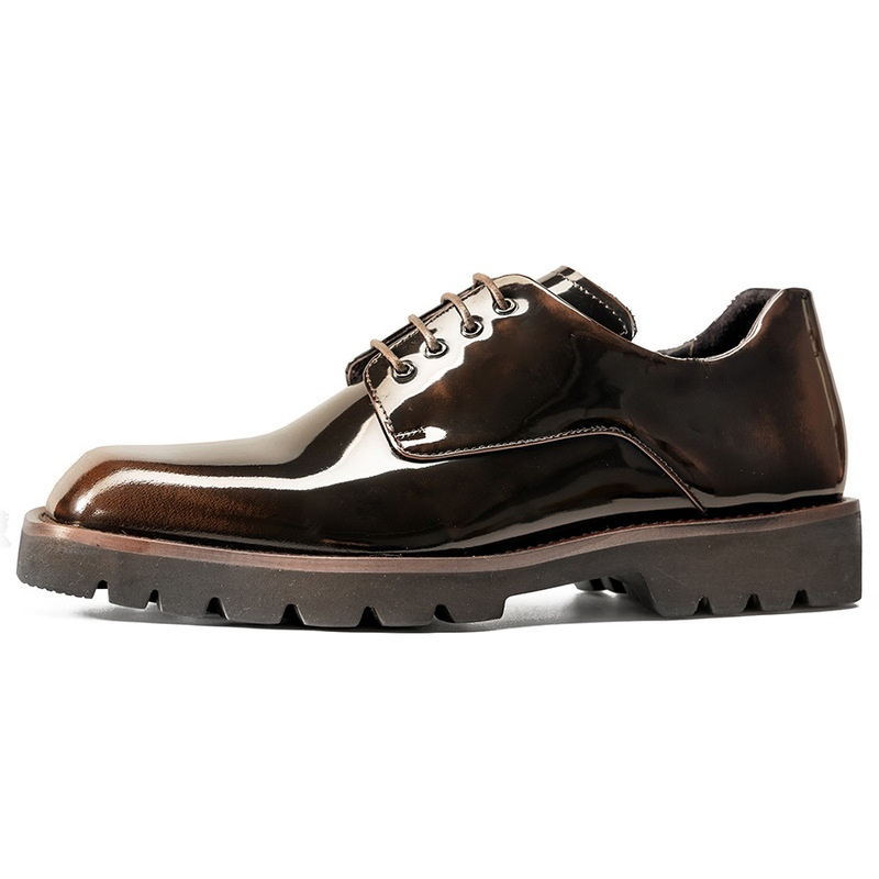 Elegant leather shoes for men, - Korean Men Formal Wear recension och pris