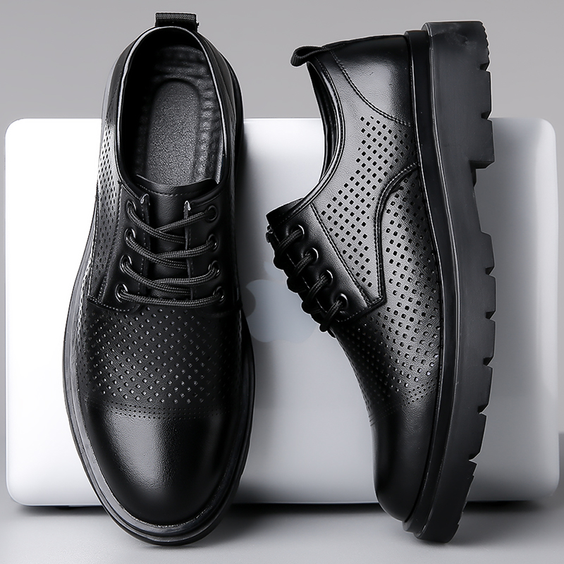 Summer New Leather Shoes Men's - Formal Men Office Wear Sandals recension och pris