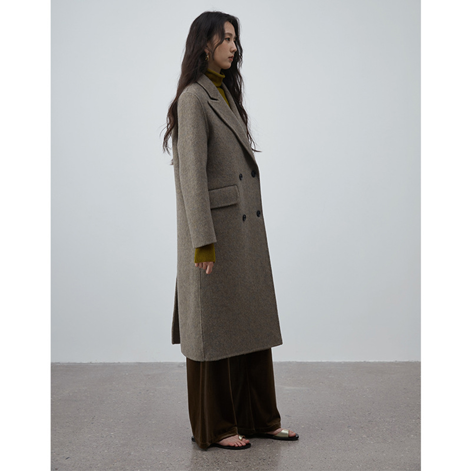 Allingentle Women's Suit Long  - Wool Suit Jacket recension och pris