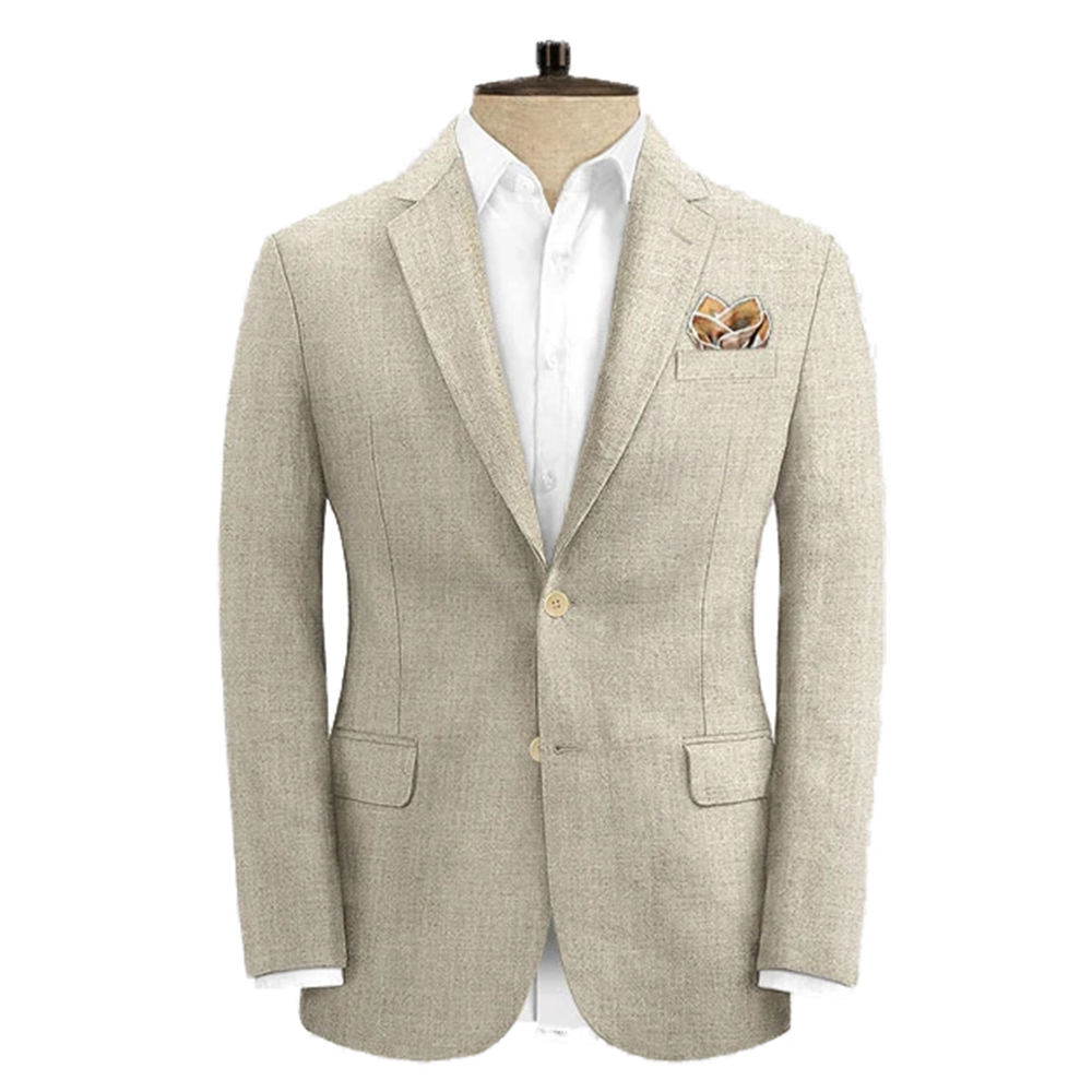2025 Luxury Summer Breathable  - Wool Suit Jacket recension och pris