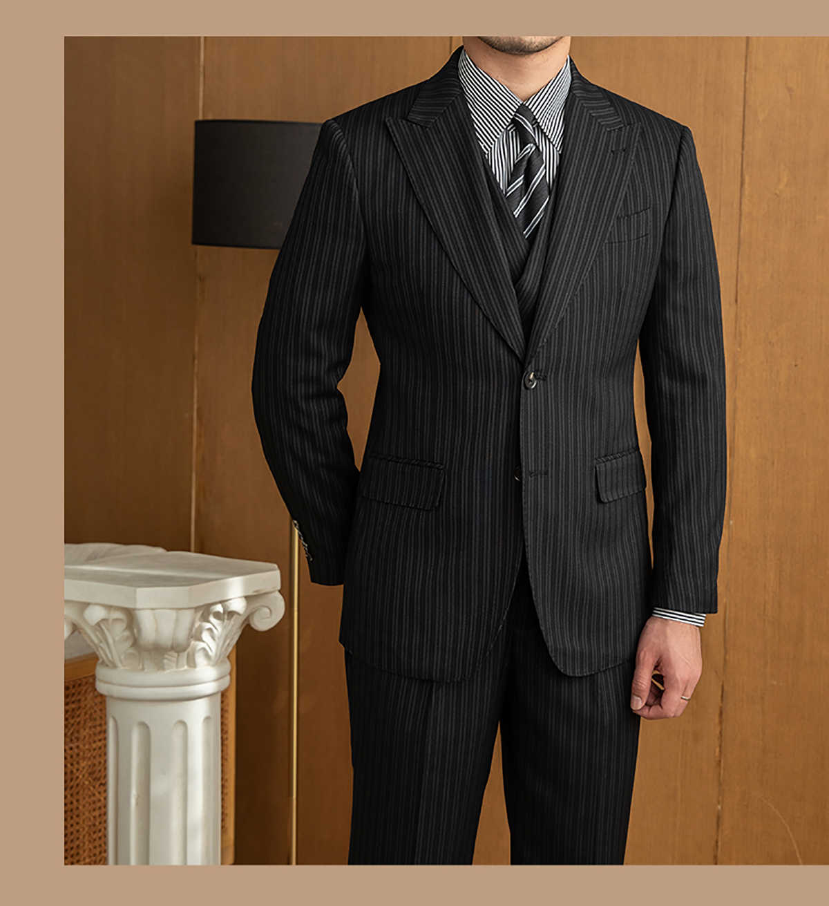 Commercial Men's Suits 3 Piece - Wool Suit Jacket recension och pris