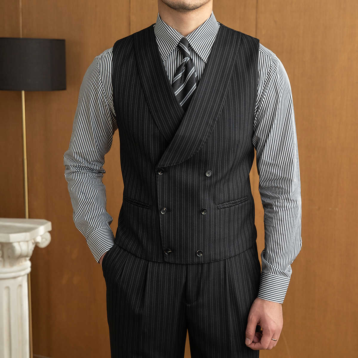 Commercial Men's Suits 3 Piece - Wool Suit Jacket recension och pris