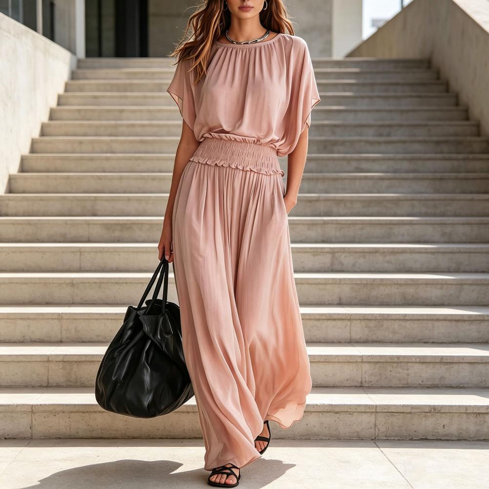Women's Chiffon Long Dress Boa - Men'S Formal Wear For Wedding Guest recension och pris