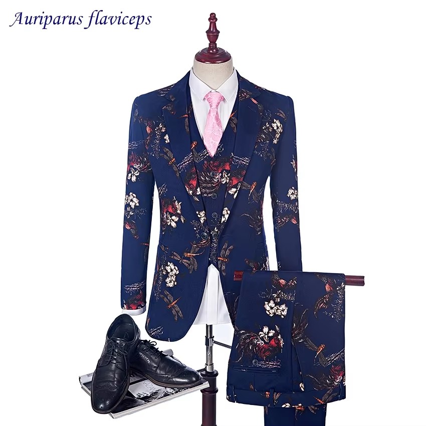 Velvet Man Suit New Stylish Lu - Wool Suit Jacket recension och pris